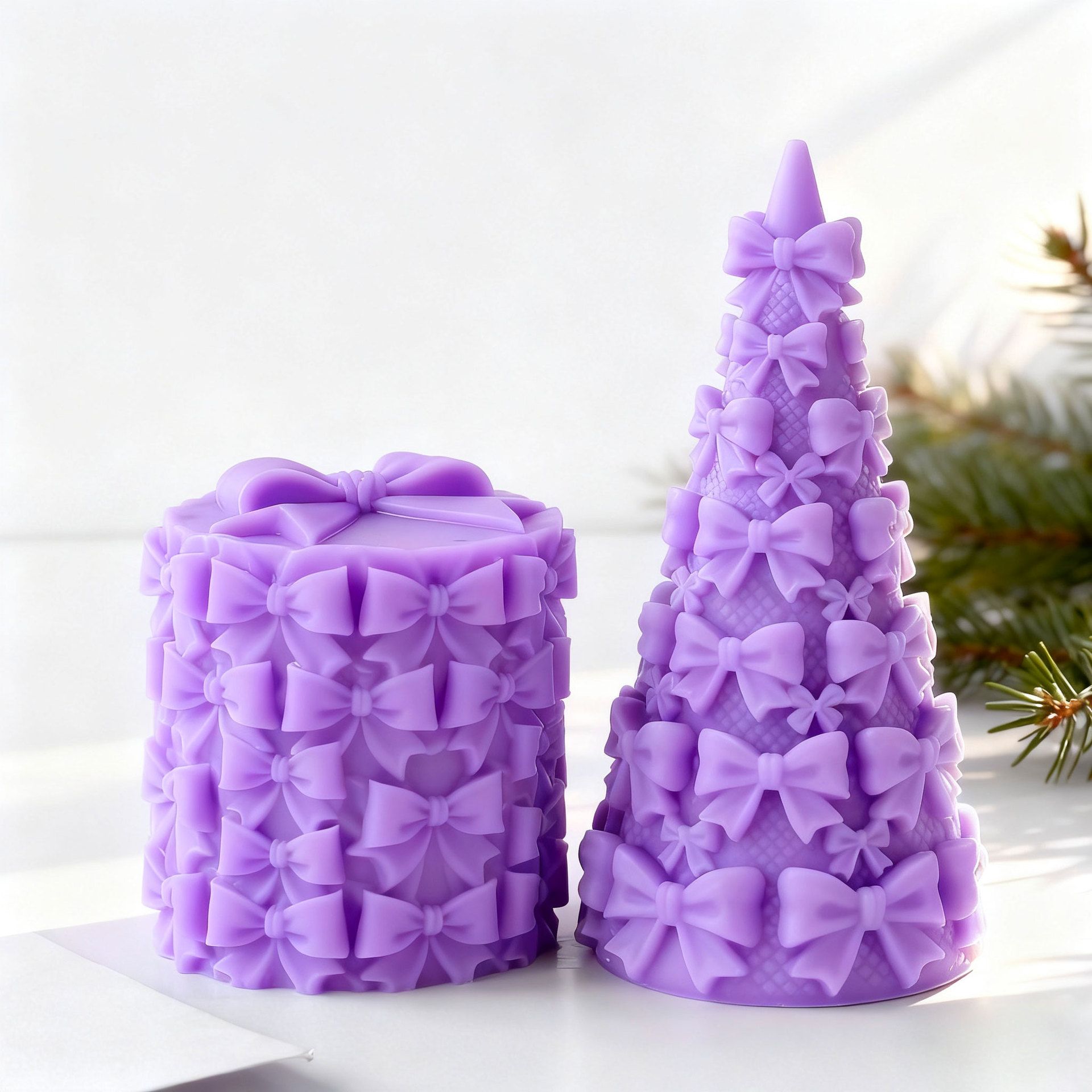 Candle Supplies Store - Pajarita 3D, caja de regalo para