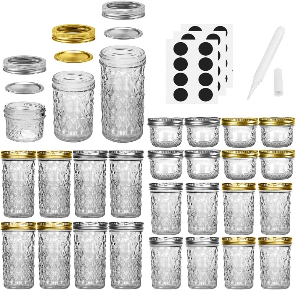 Paquete de 24 Frascos Mason co - Mason Jar 8Oz reseña y precio
