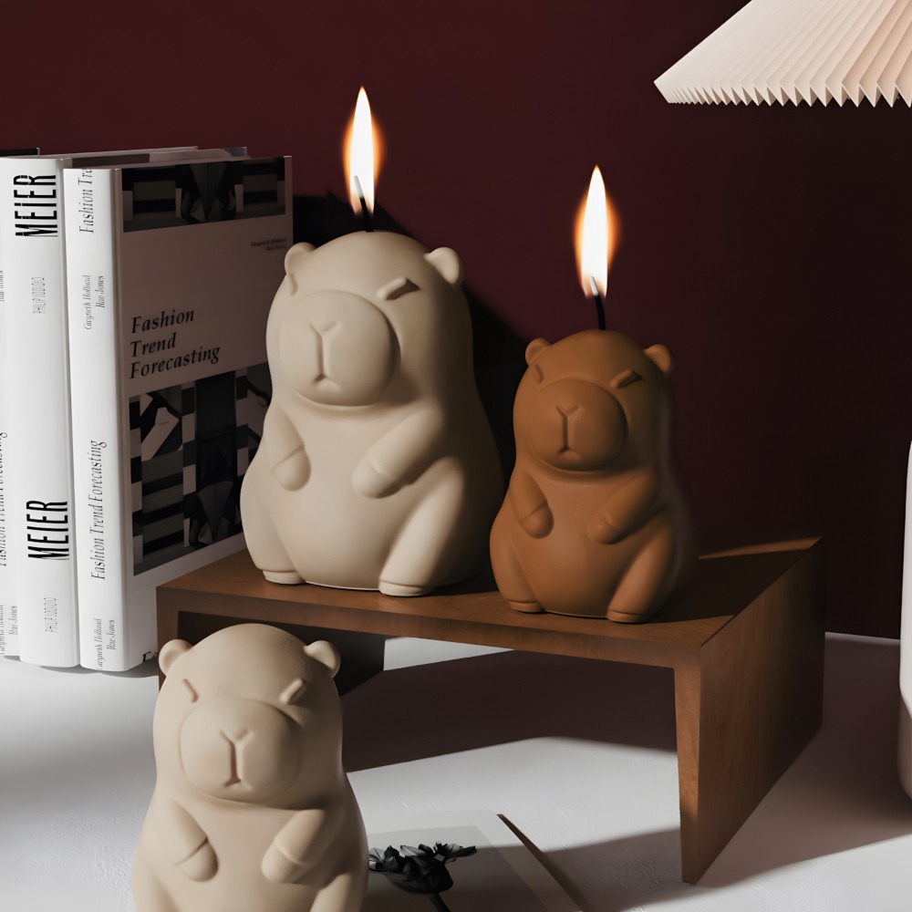 Vela aromática de capibara de  - Candle Supplies Store reseña y precio