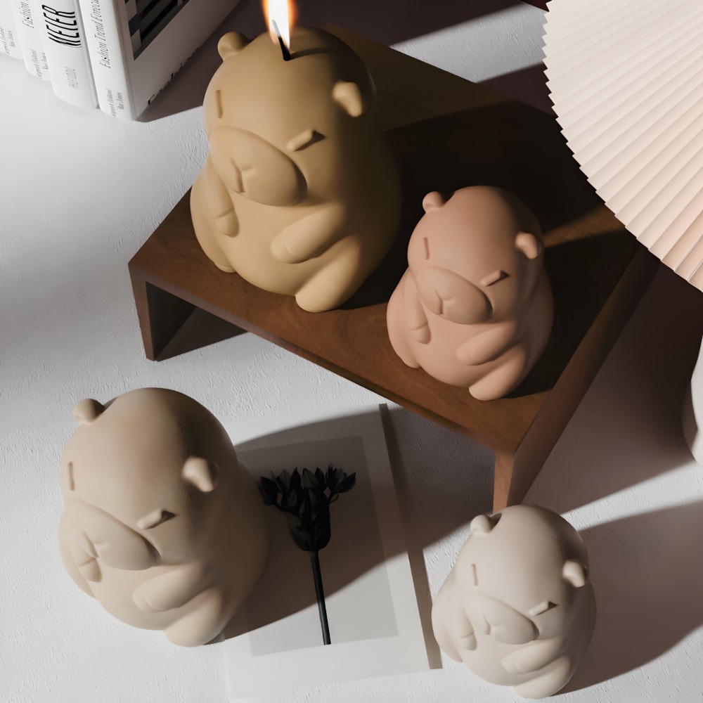 Vela aromática de capibara de  - Candle Supplies Store reseña y precio