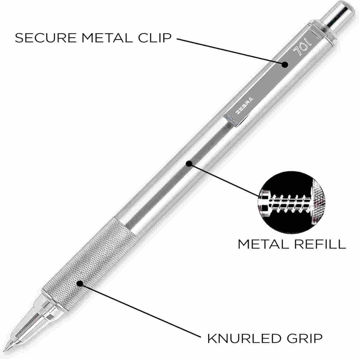 Bolígrafo ZEBRA F-701 402 G-30 - Zebra Pen F-301 reseña y precio