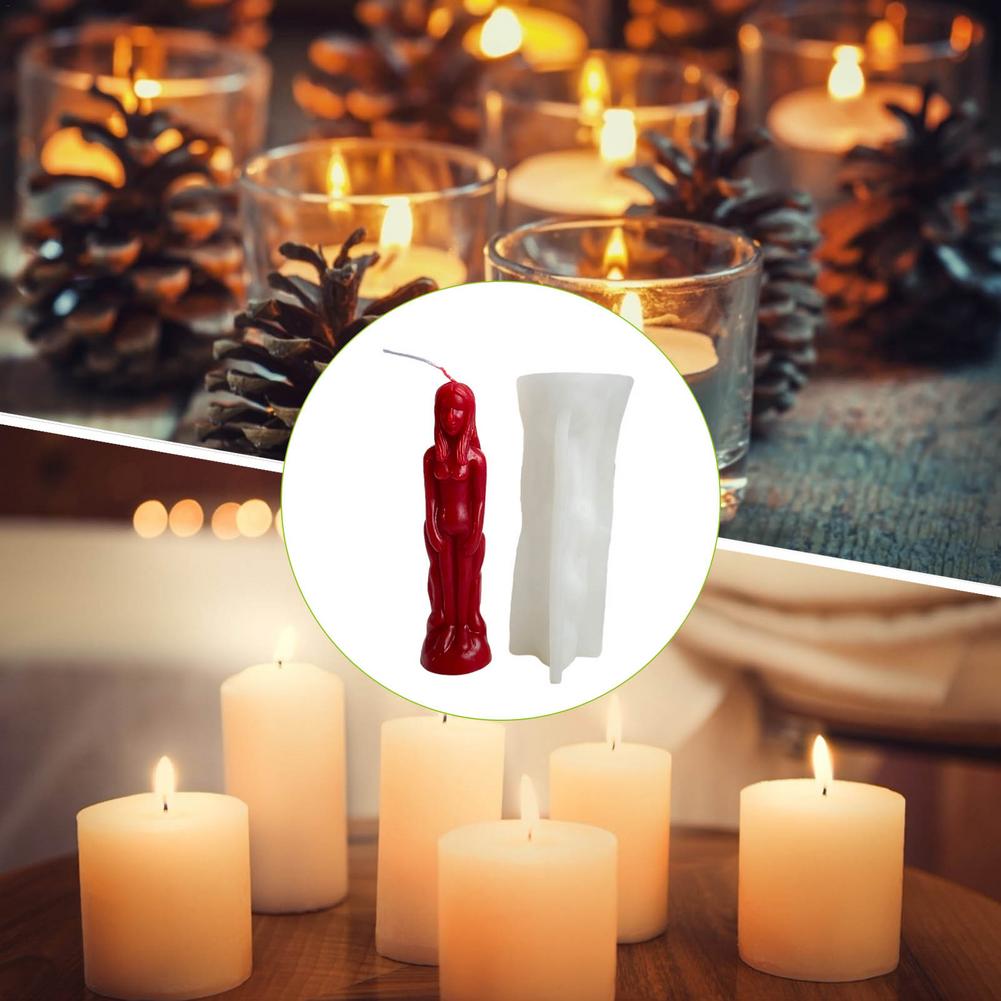 Molde de vela humanoide para h - Candle Supplies Store reseña y precio