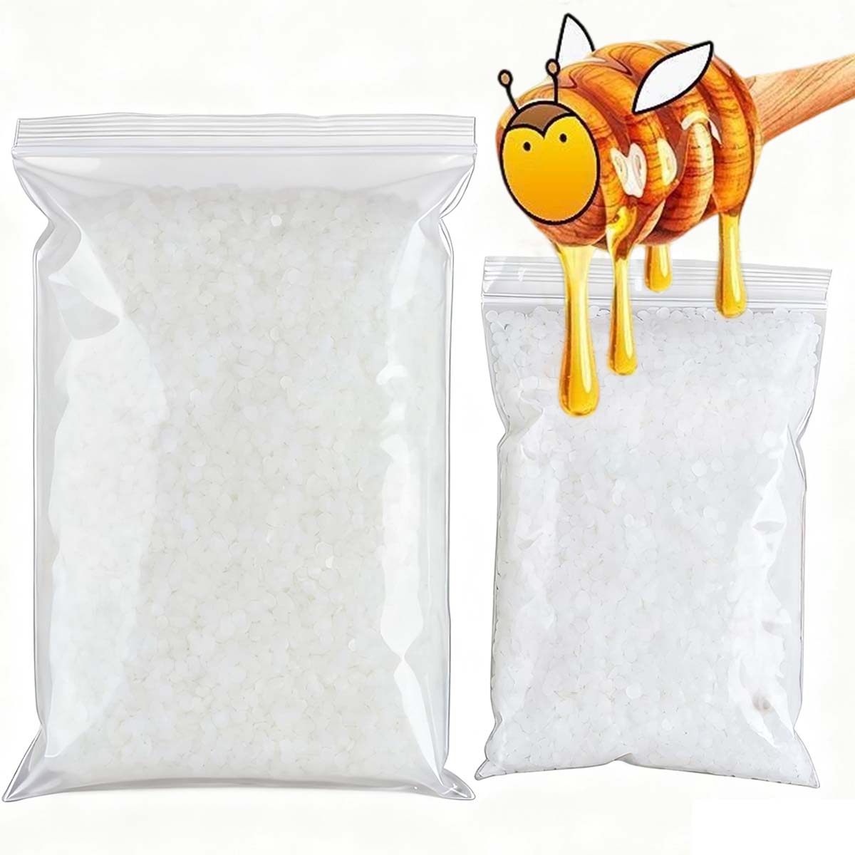 Cera de abejas blanca de 200g- - Candle Supplies Store reseña y precio