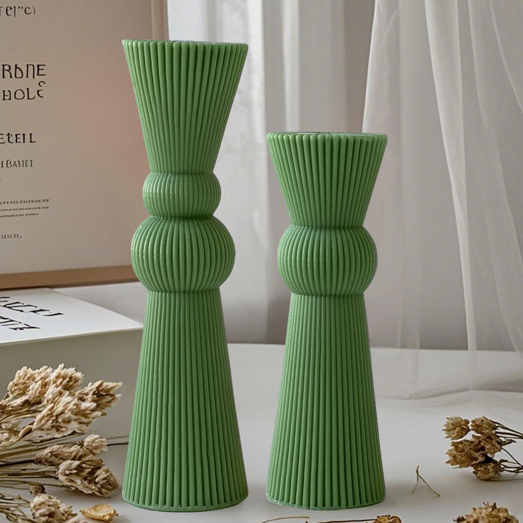 Molde de vela de Pilar a rayas - Candle Supplies Store reseña y precio